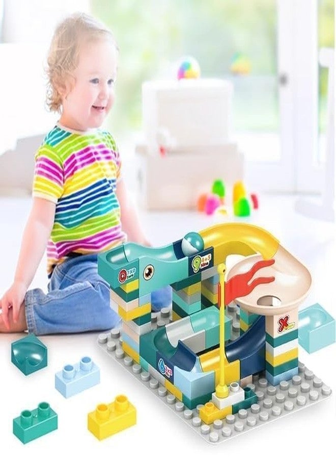 Oupstrive 100PCS Assembly Block Marble Run Slide Track Building Blocks Funnel Slide DIY Sets Bricks Kids Toys (Multicolor, Pack of 1) - Image 5